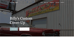 Desktop Screenshot of customcoverup.com